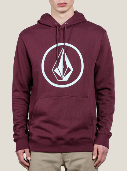 Stone P/O Sweatshirt - Dark Port