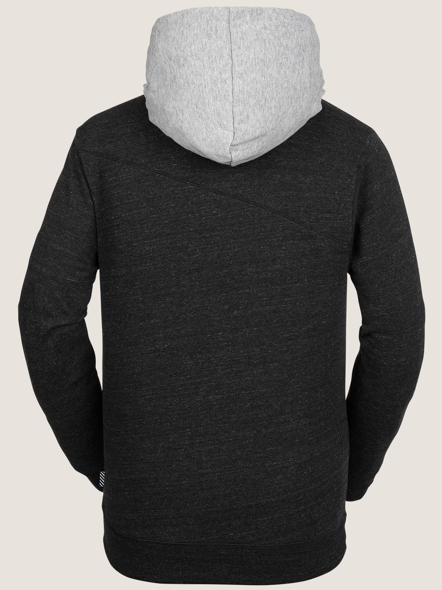 Stone P/O Sweatshirt - Schwefelschwarz