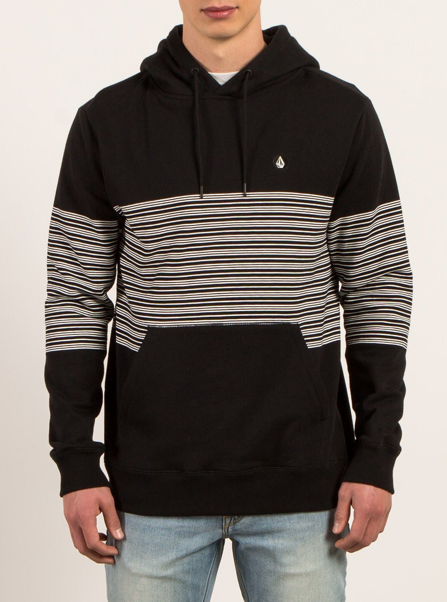 Sweatshirt A Capuche Threezy - Black