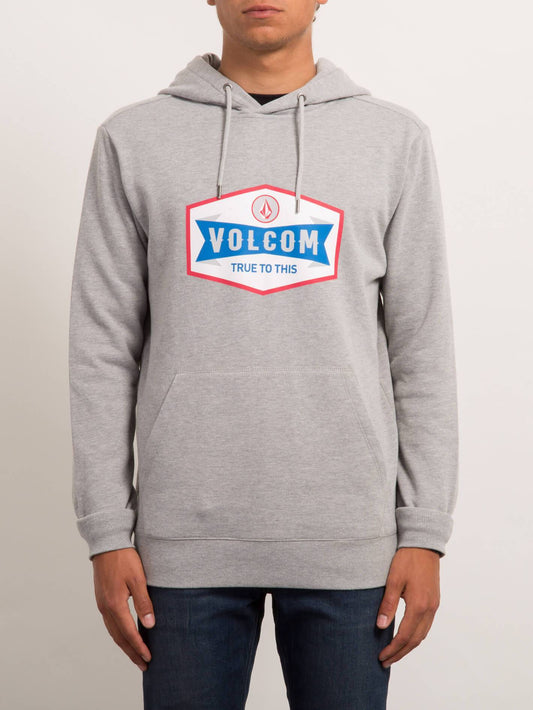 Sweatshirt A Capuche Supply Stone - Heather Grey