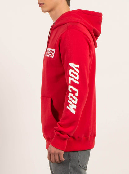 Sweatshirt A Capuche Supply Stone - True Red