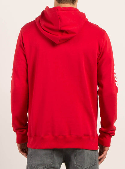 Sweatshirt A Capuche Supply Stone - True Red