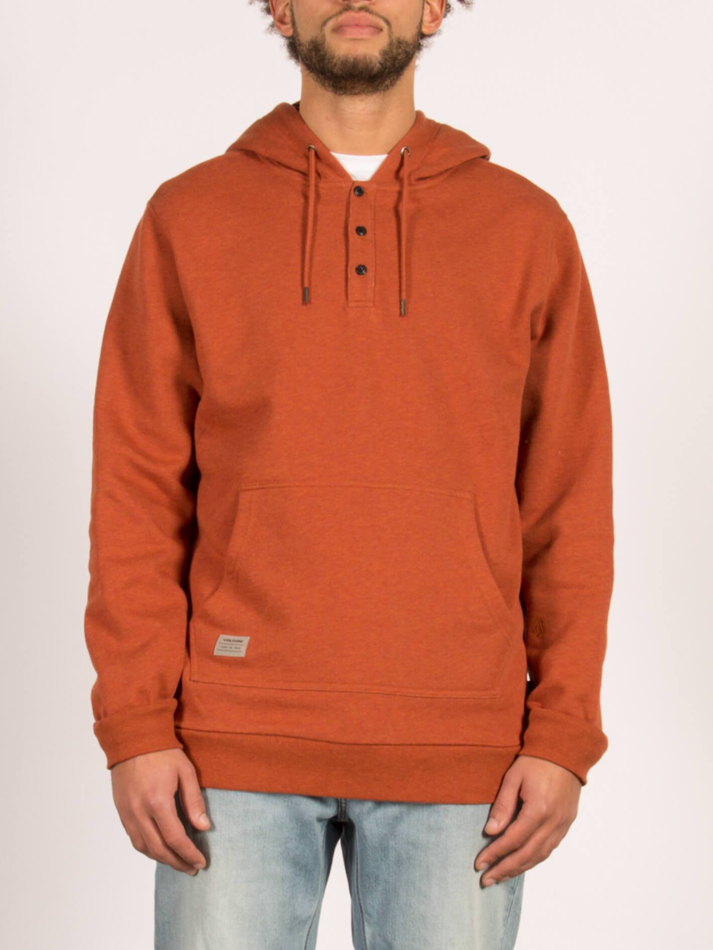 Brakk Kapuzenpullover – Kupfer