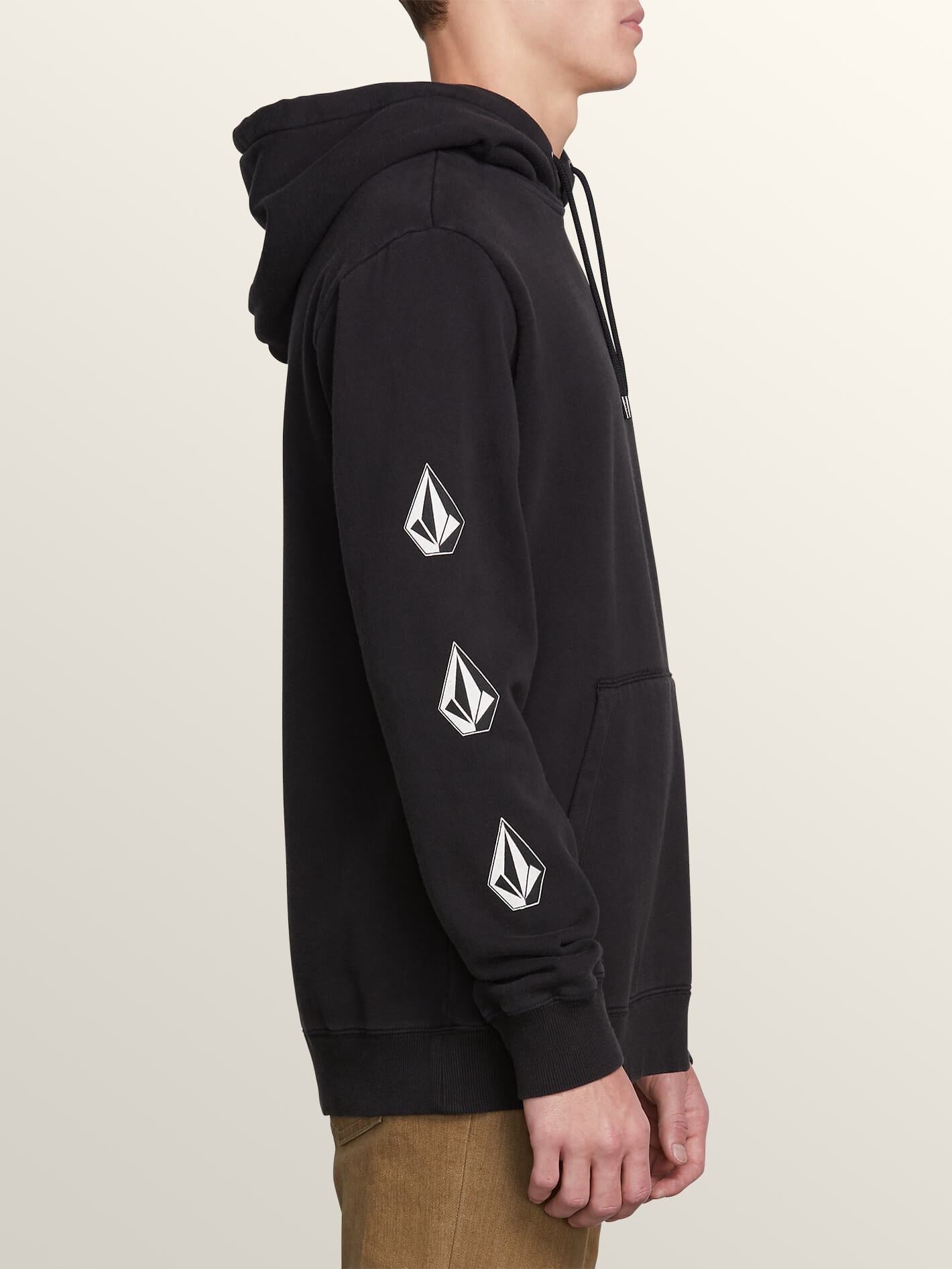 Sweatshirt Deadly Stones P/O - Verwaschenes Schwarz