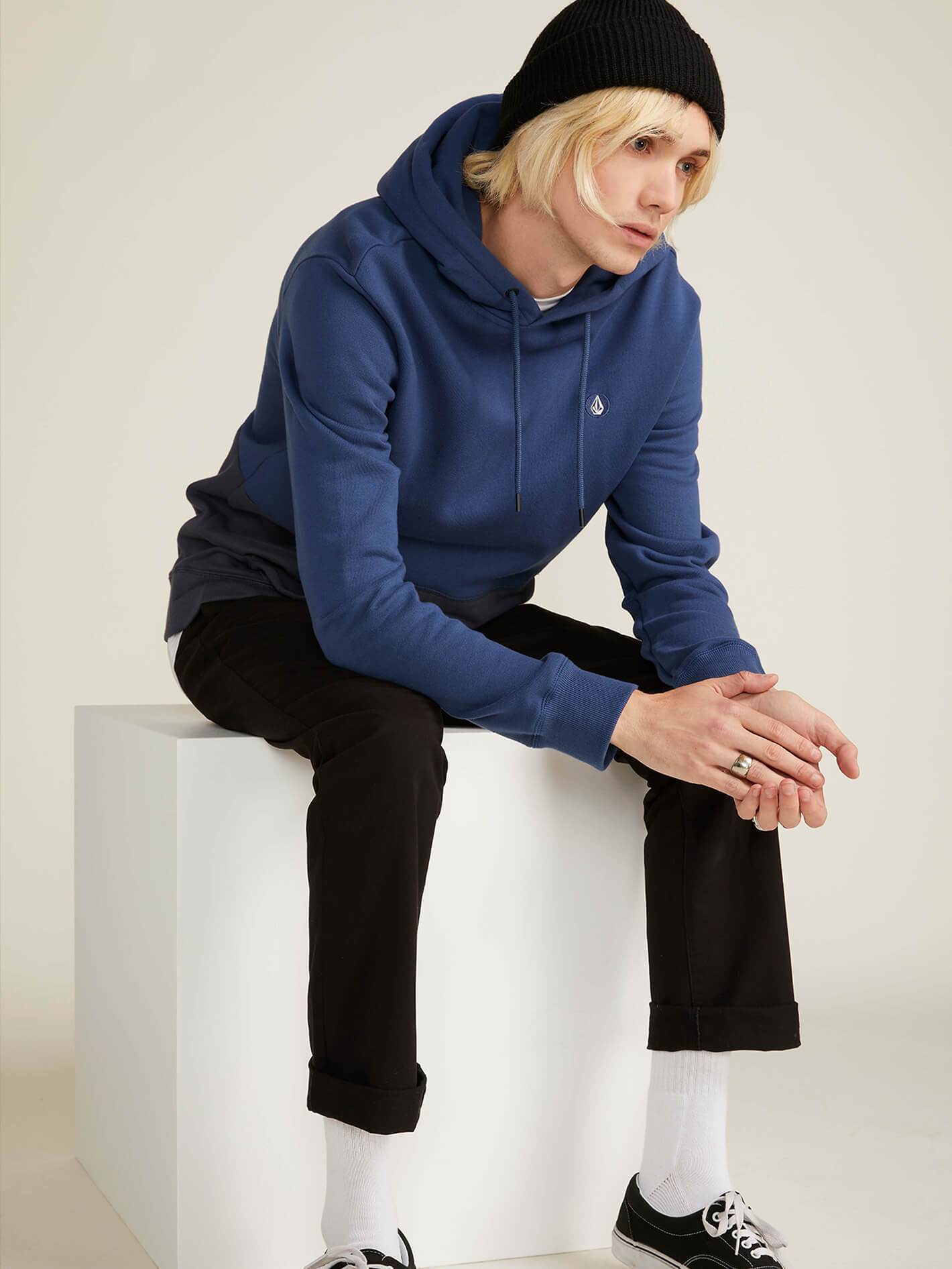 Sngl Stn Div Sweatshirt - Gereiftes Blau