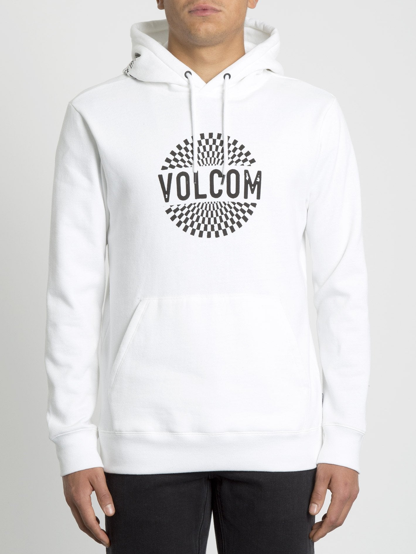 Sweat à capuche Supply Stone - White