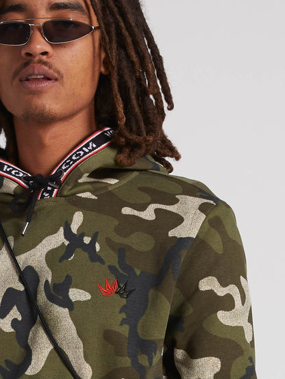Forward To Past Hoodie - Camouflage