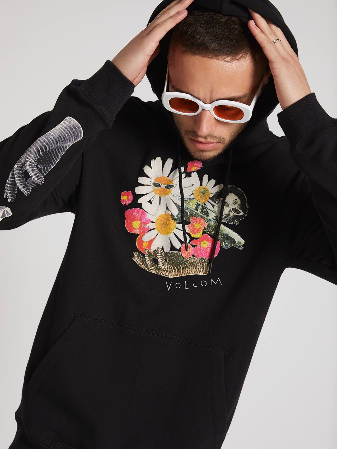 Sweat à capuche Reload - Black