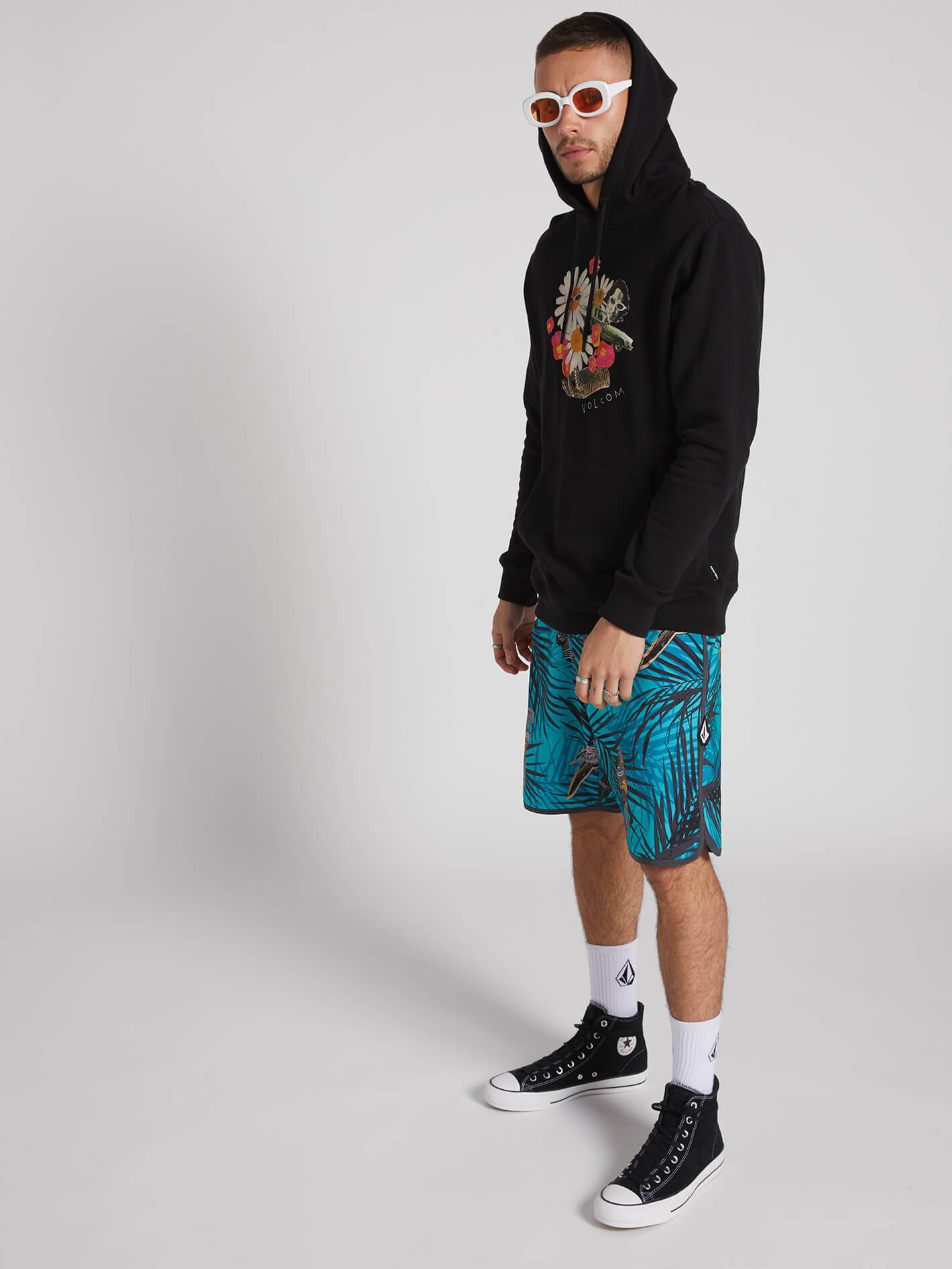 Sweat à capuche Reload - Black
