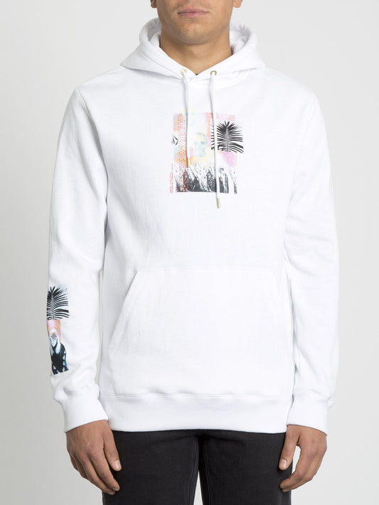 Sweat à capuche Reload - White