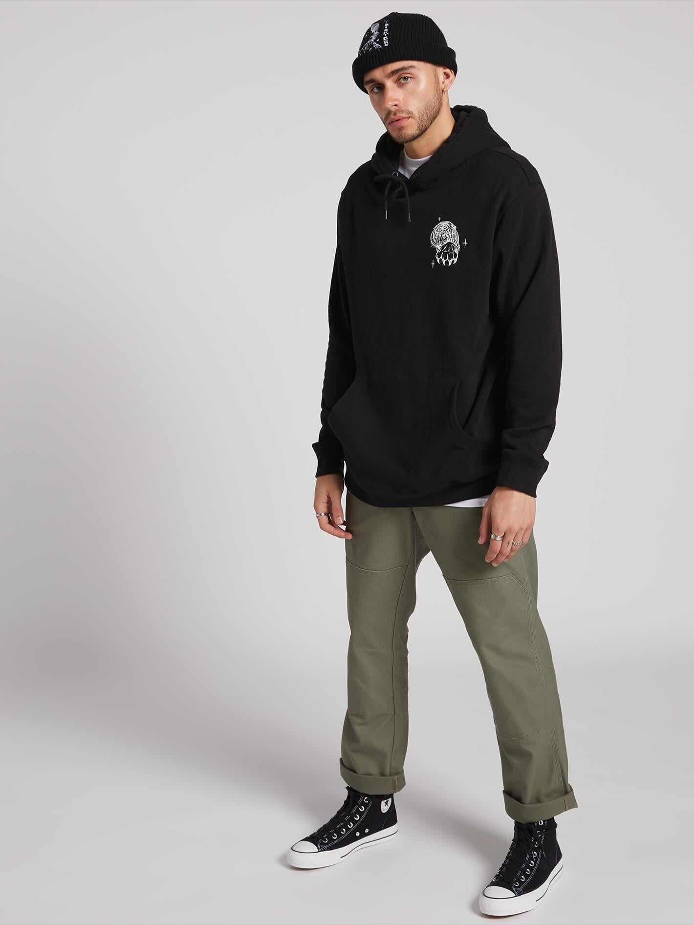 Sweat à capuche Mike Giant - Black