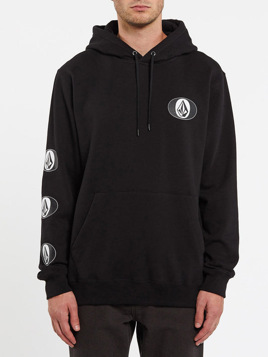 Stone Stack Hoodie – SCHWARZ