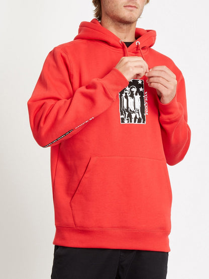 Sweat à capuche Merick - FIERY RED