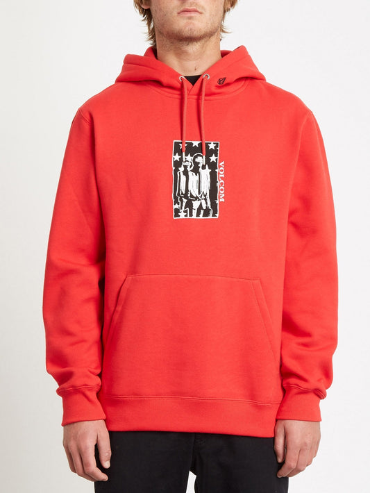 Merick Hoodie - FEURIG ROT