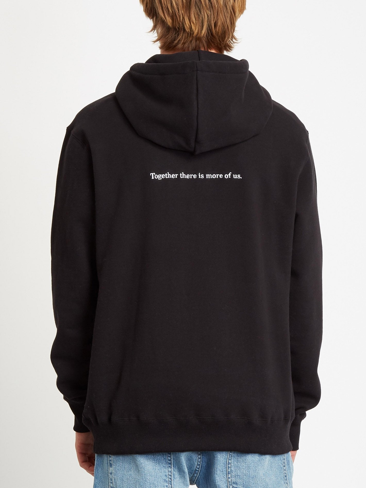 Sweat à capuche Schnips - BLACK