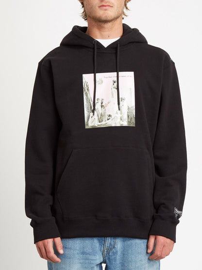 Sweat à capuche Schnips - BLACK