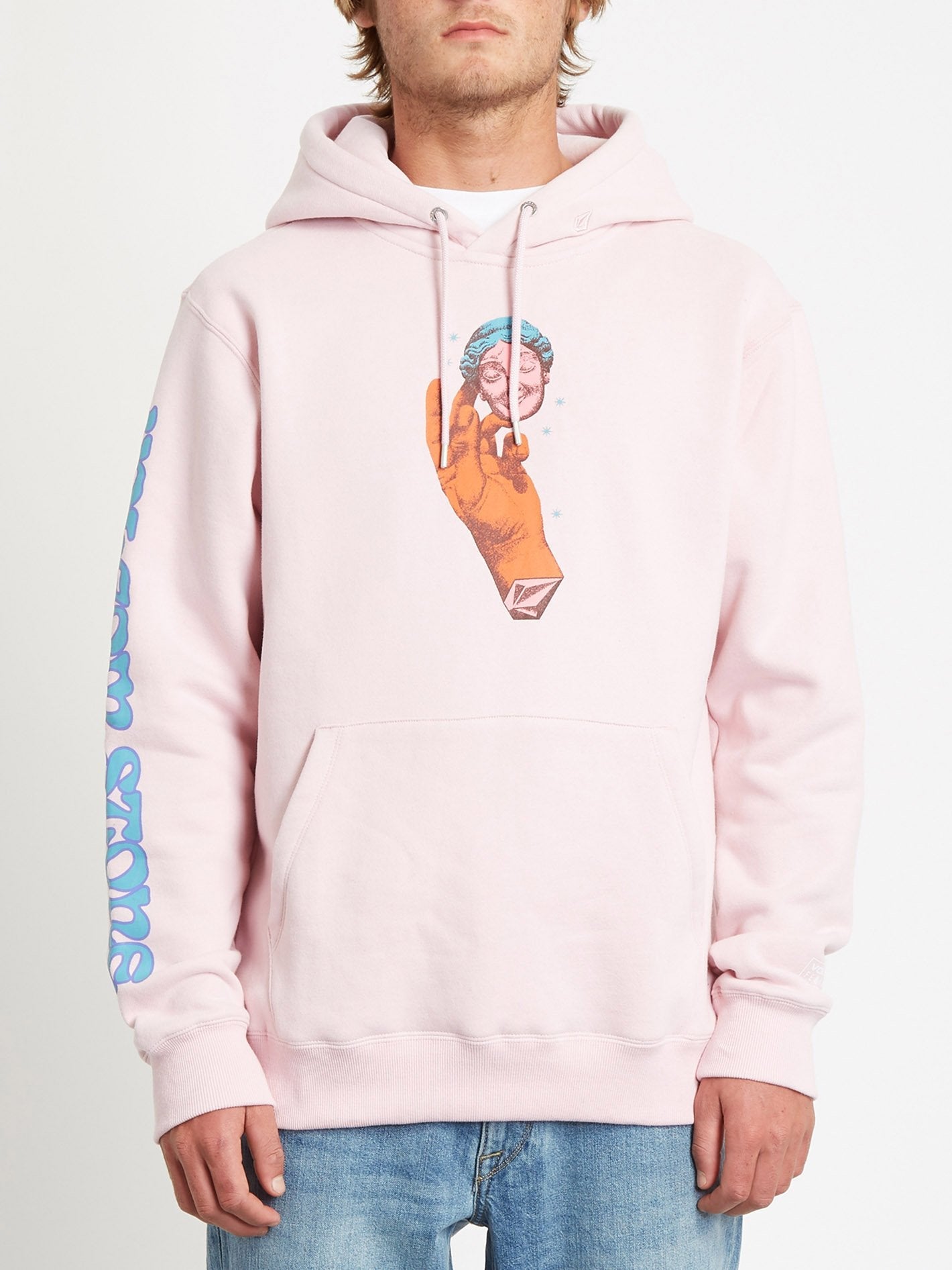 Sweat à capuche Max Loeffler - SNOW PINK