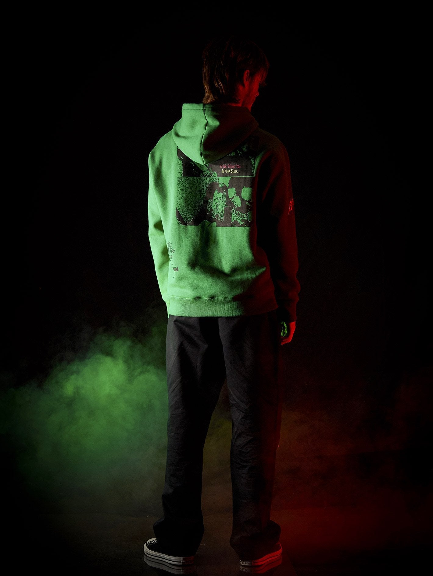 Sweat à capuche Bits Of Brain - SCAROMATIC GREEN