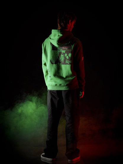 Sweat à capuche Bits Of Brain - SCAROMATIC GREEN