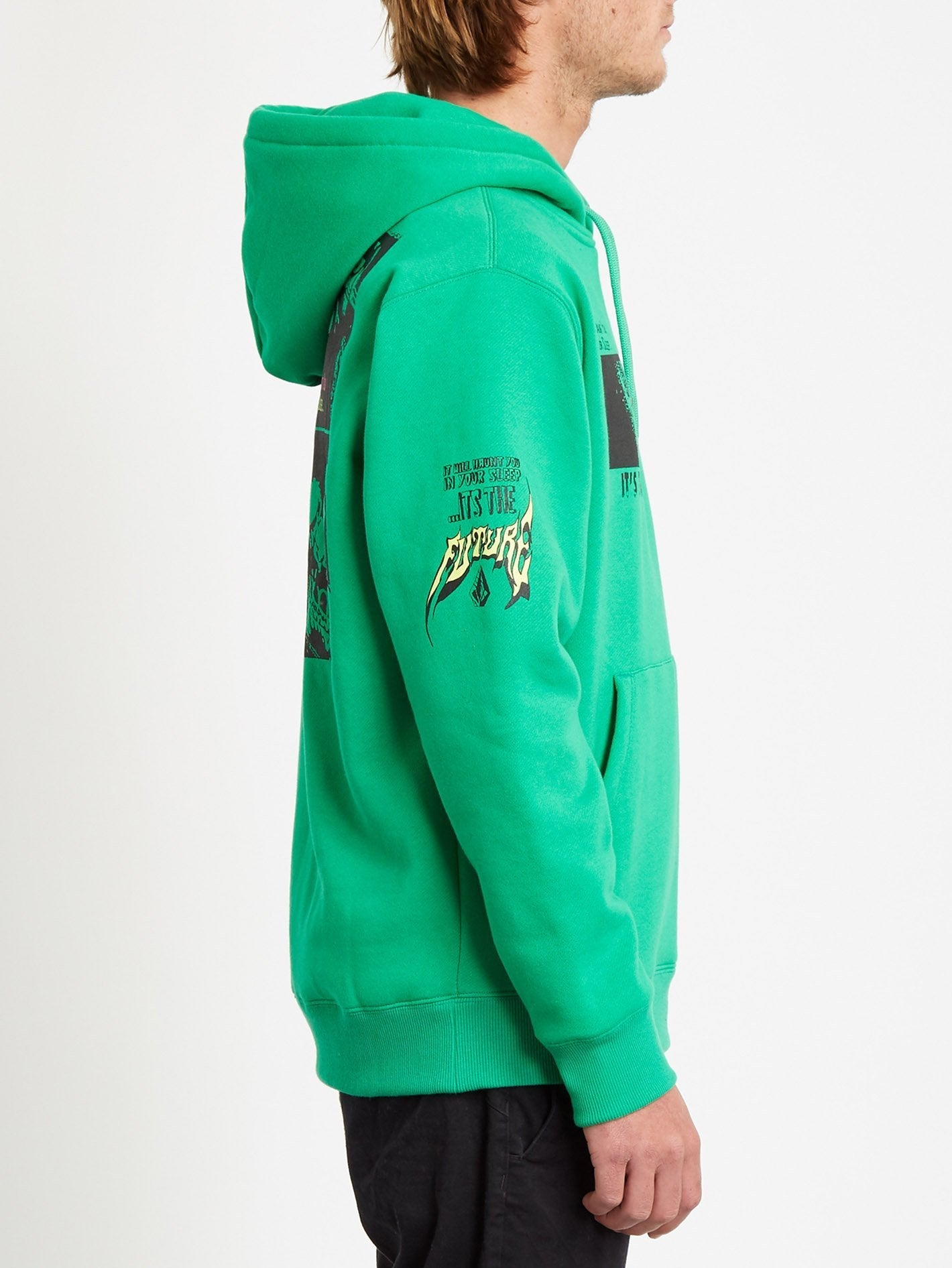 Sweat à capuche Bits Of Brain - SCAROMATIC GREEN