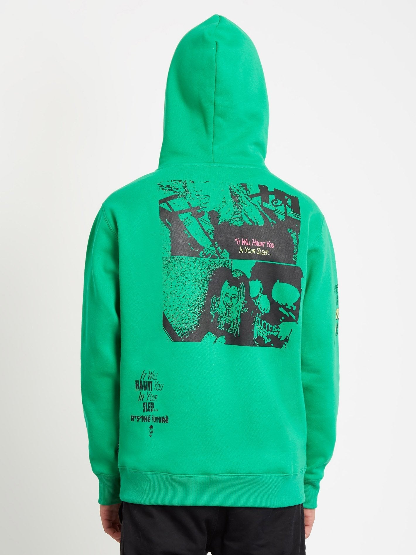 Sweat à capuche Bits Of Brain - SCAROMATIC GREEN