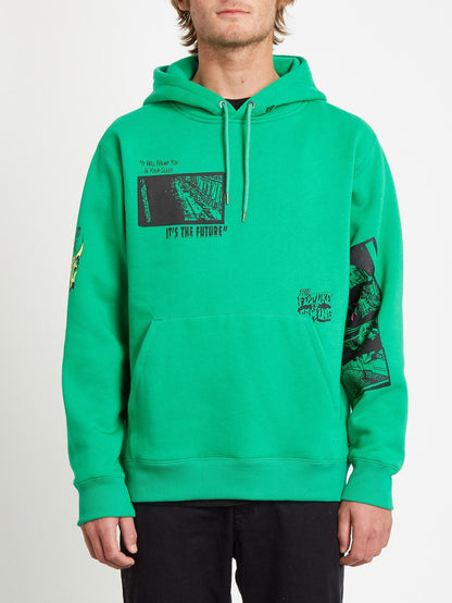 Sweat à capuche Bits Of Brain - SCAROMATIC GREEN