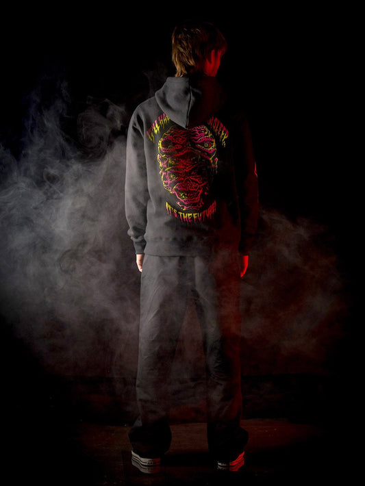 Michiel Walrave Kapuzenpullover – SCHWARZ