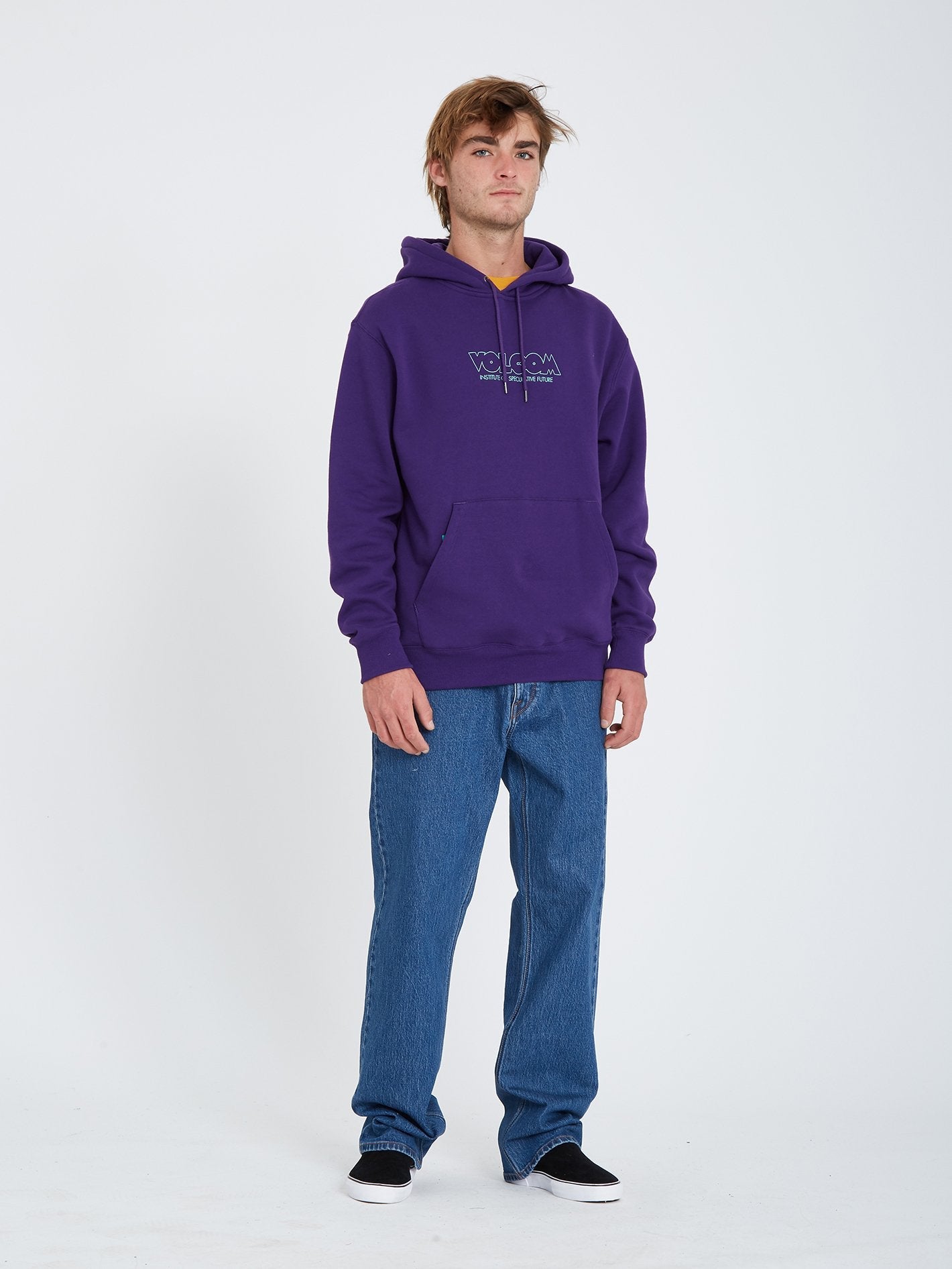 Sweat à Capuche Max Loeffler - VIOLET INDIGO