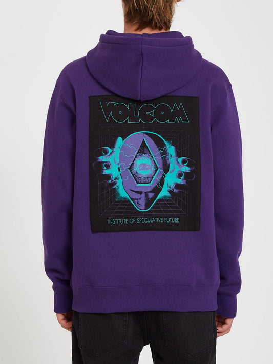 Sweat à Capuche Max Loeffler - VIOLET INDIGO