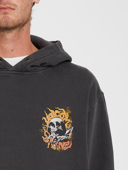 Sweat à Capuche Flowscillator - BLACK