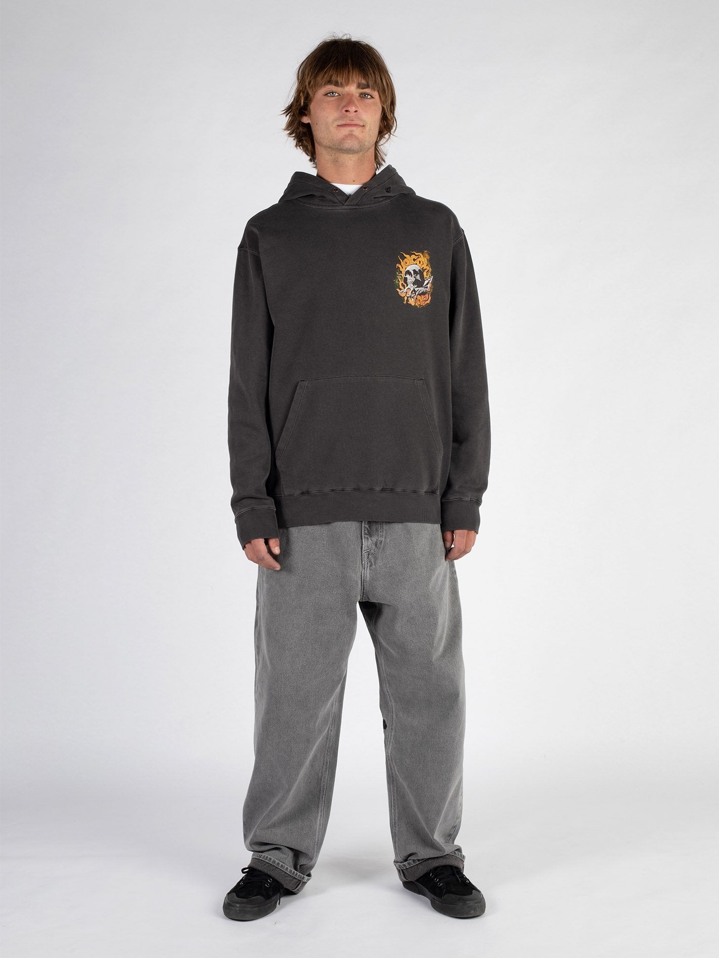 Sweat à Capuche Flowscillator - BLACK