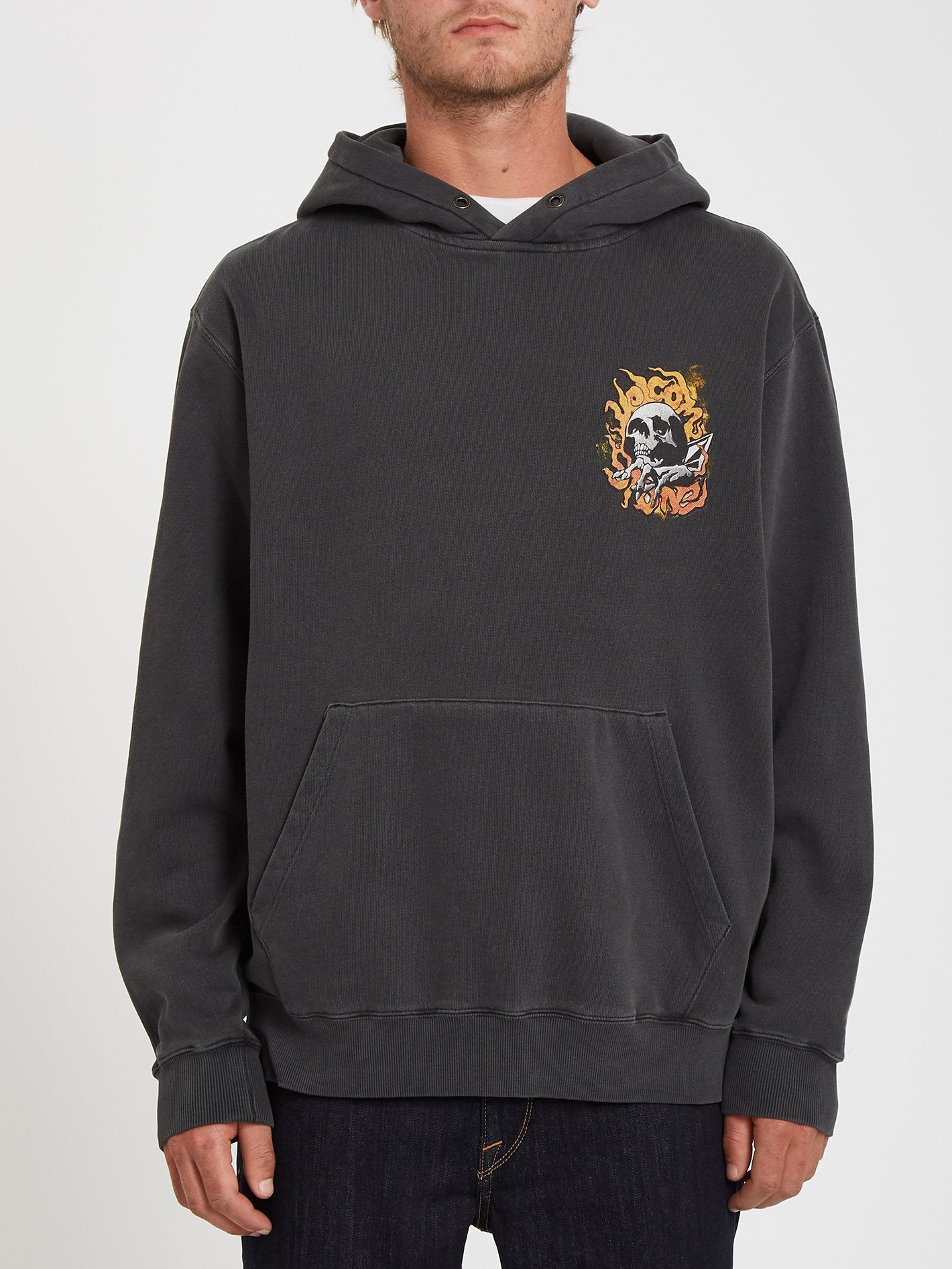 Sweat à Capuche Flowscillator - BLACK