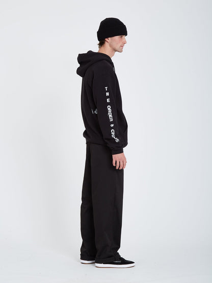 Transient Waves Hoodie - SCHWARZ