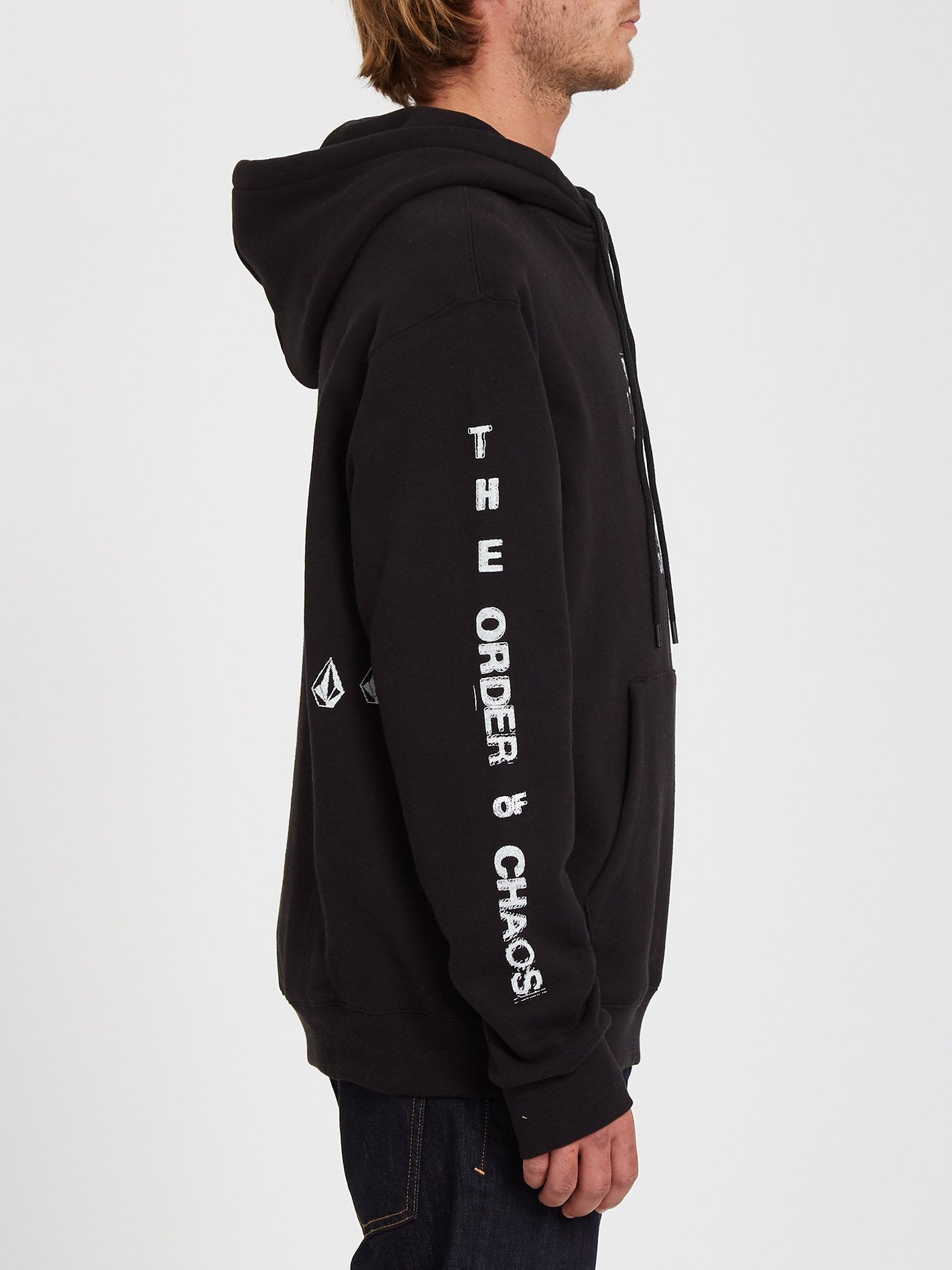 Transient Waves Hoodie - SCHWARZ
