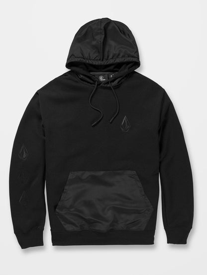 Iconic Tech Hoodie – SCHWARZ