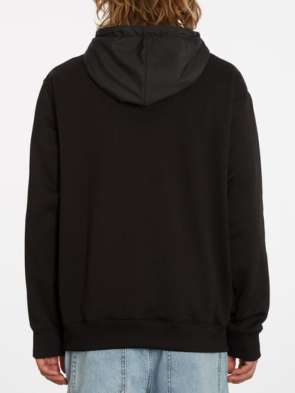 Iconic Tech Hoodie – SCHWARZ