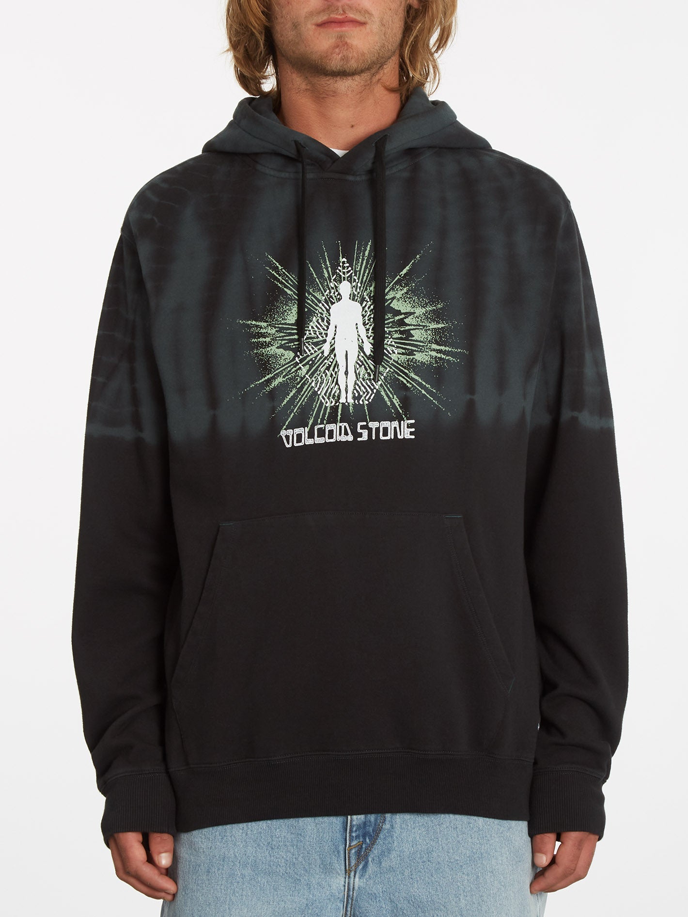 Sweat à capuche Blew Out - CEDAR GREEN