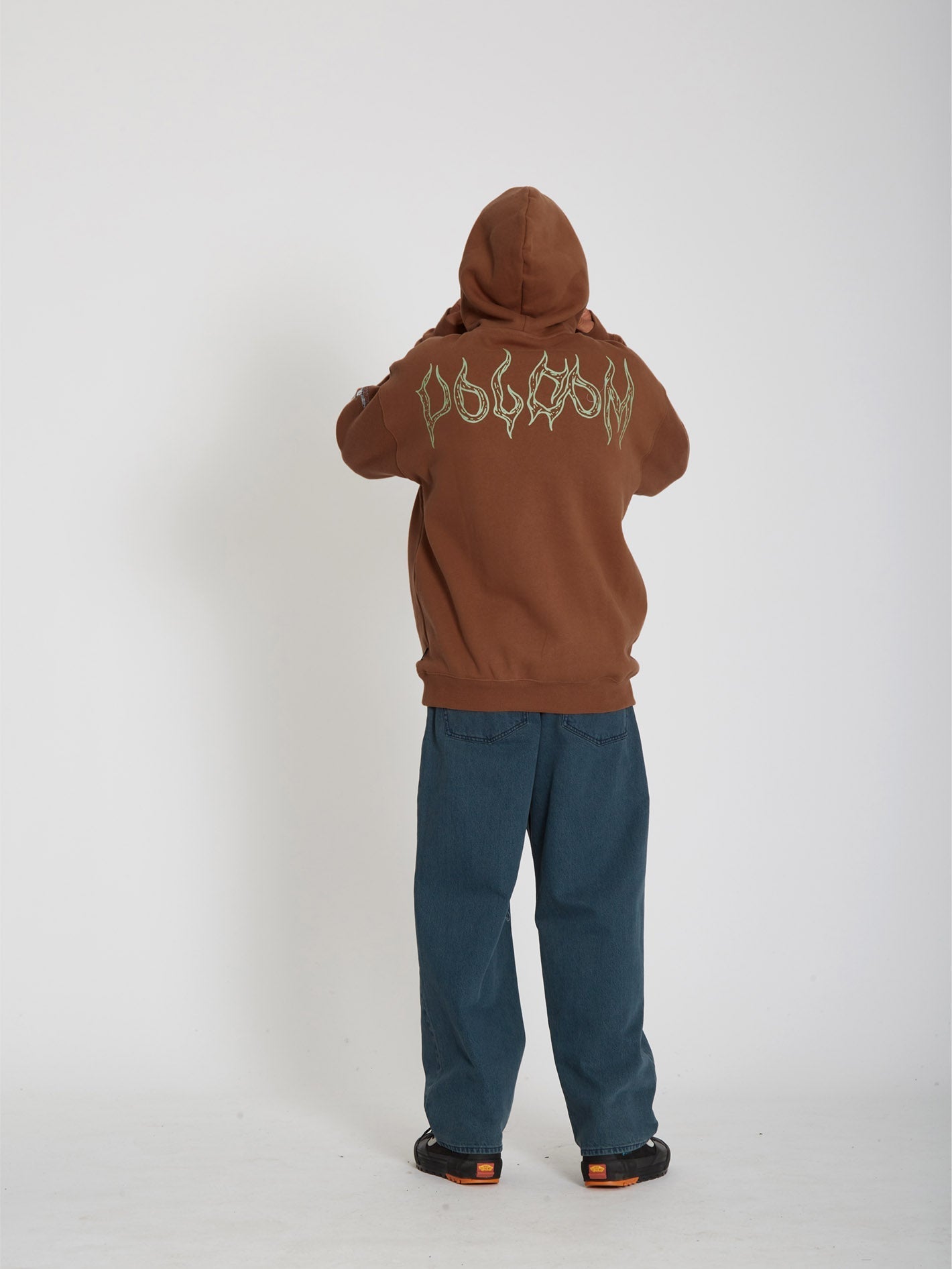 Sweat à capuche Chrissie Abbott X French - MOCHA