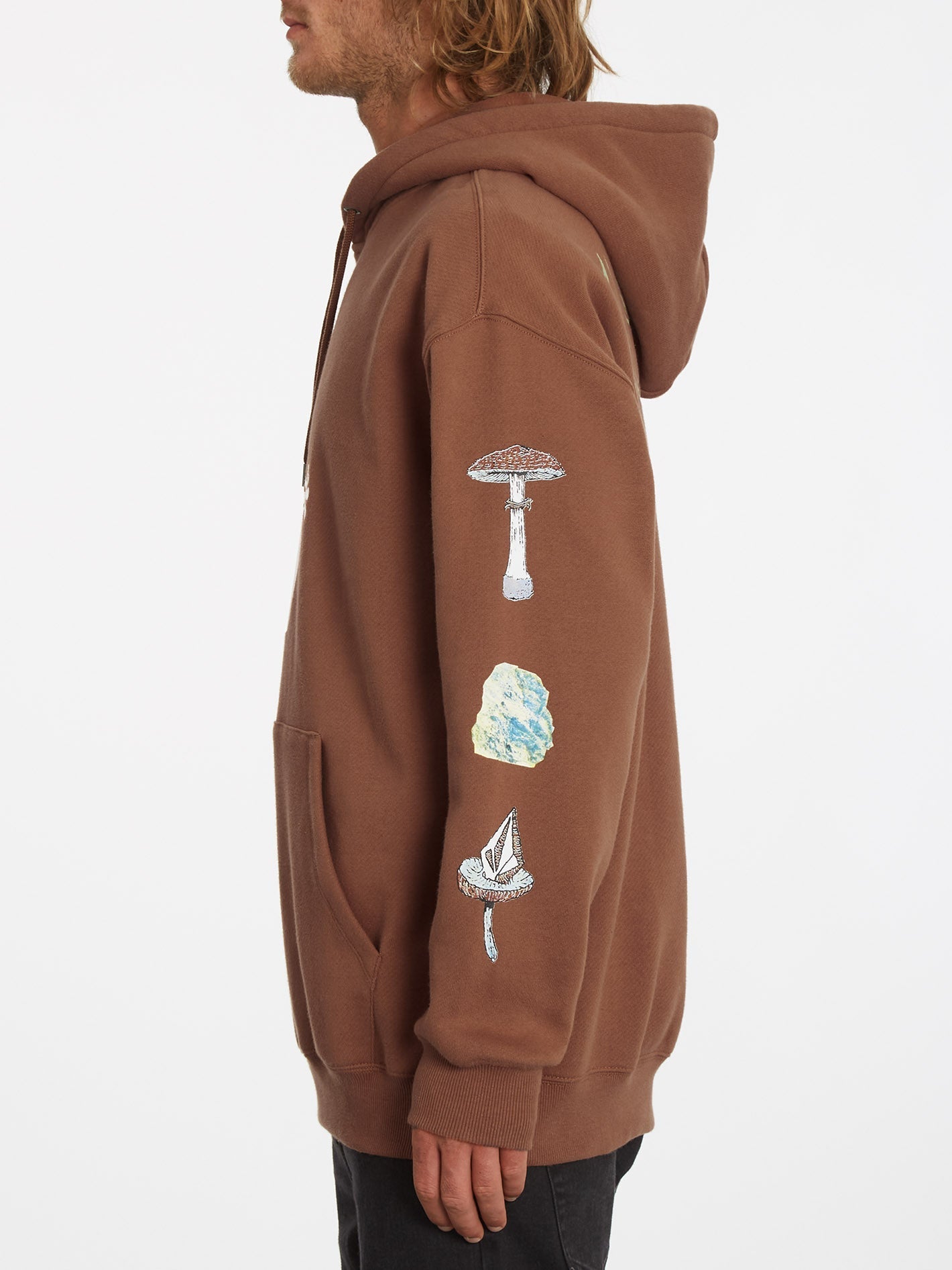 Sweat à capuche Chrissie Abbott X French - MOCHA