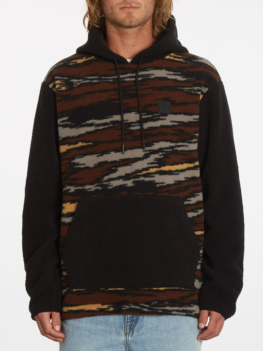 Sweat à capuche Iso91 - BARK BROWN