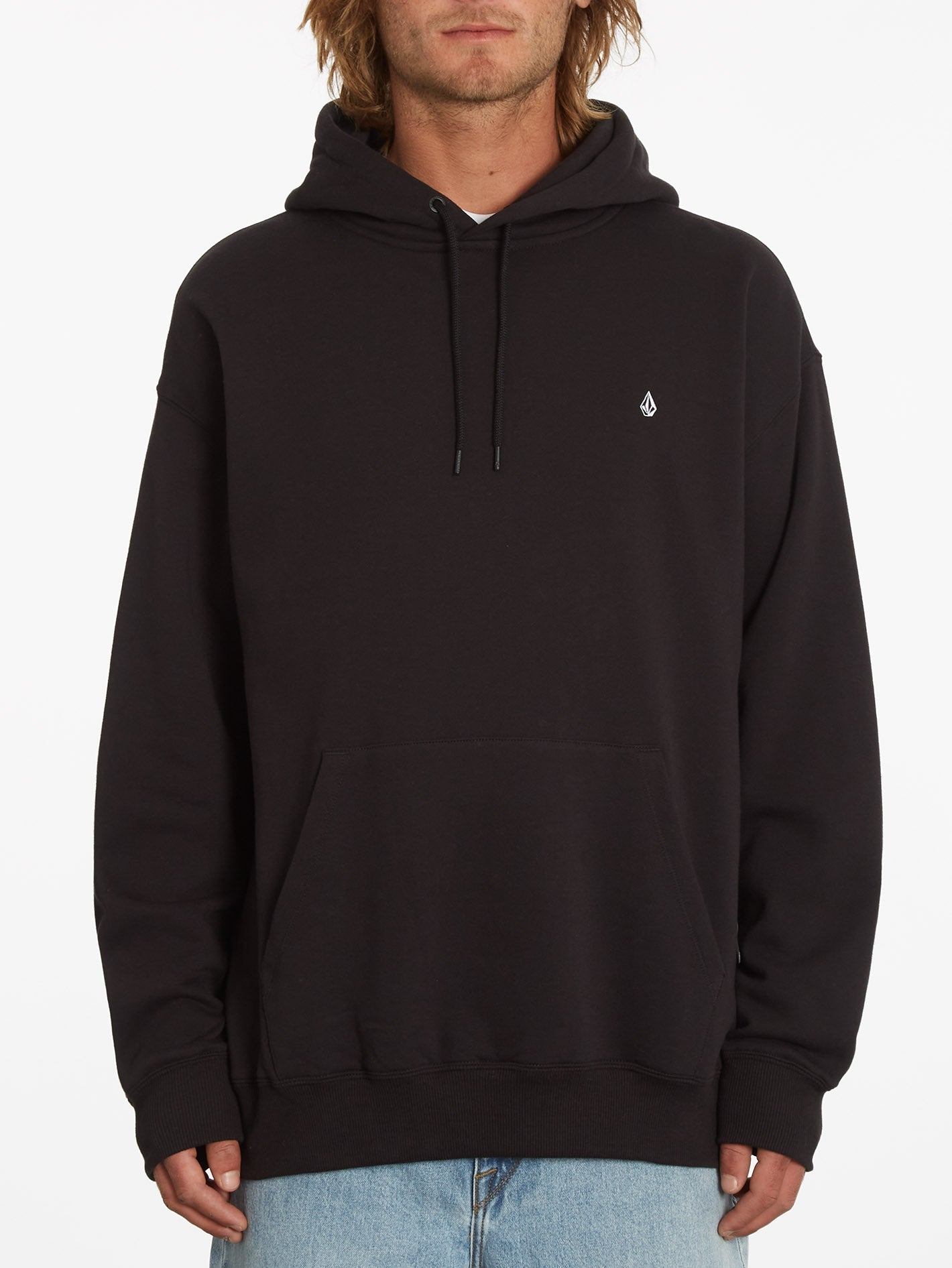 Single Stone Hoodie – SCHWARZ
