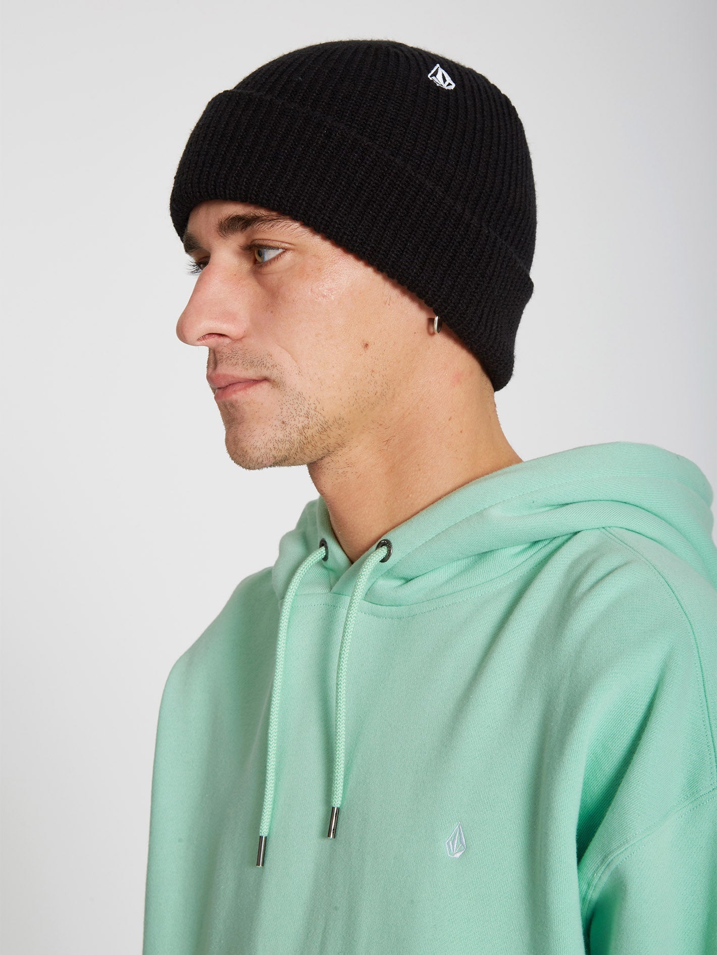 Single Stone Hoodie - FLECHTENGRÜN