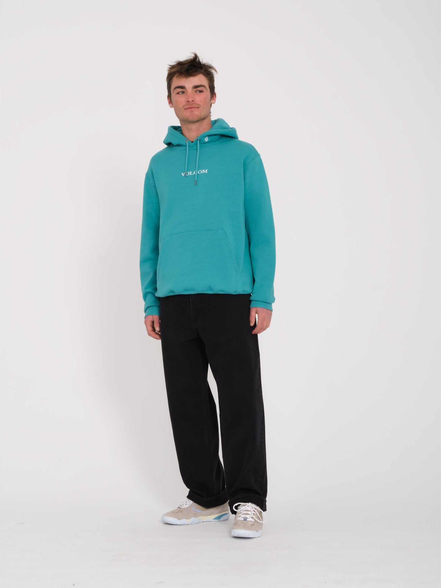 Sweat à capuche Volcom Stone - TEMPLE TEAL