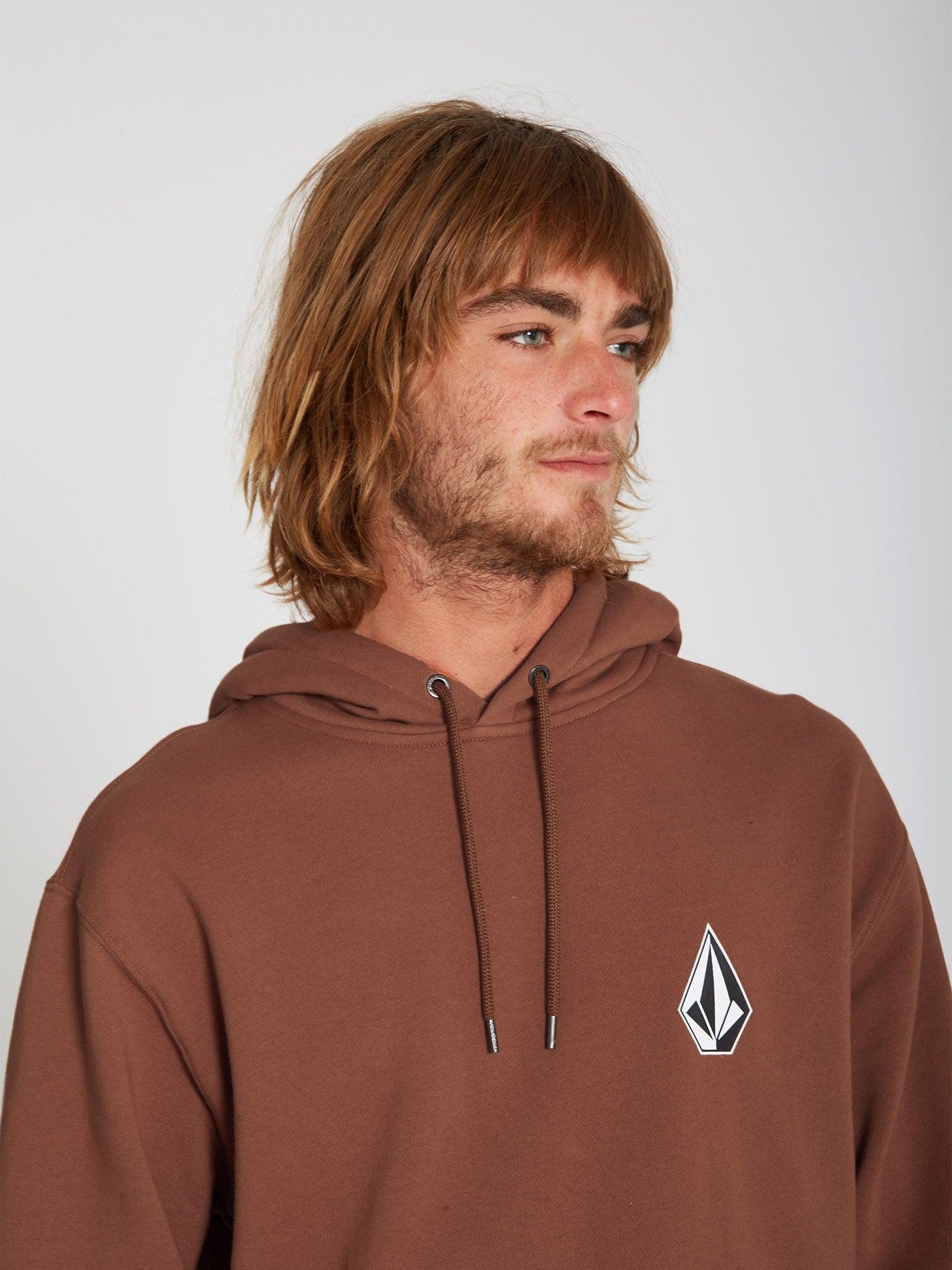 Sweat à capuche Iconic Stone - MOCHA