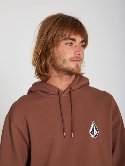 Sweat à capuche Iconic Stone - MOCHA