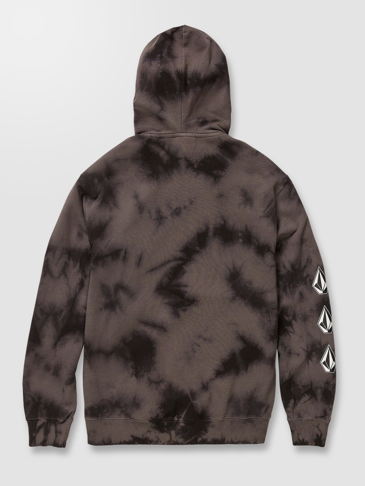 Sweat à capuche Iconic Stone Plus - BLACK