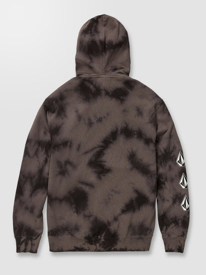 Sweat à capuche Iconic Stone Plus - BLACK