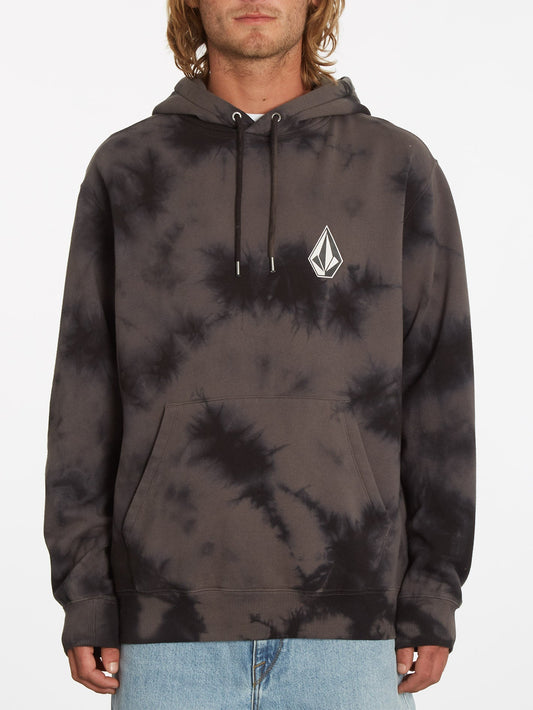 Sweat à capuche Iconic Stone Plus - BLACK