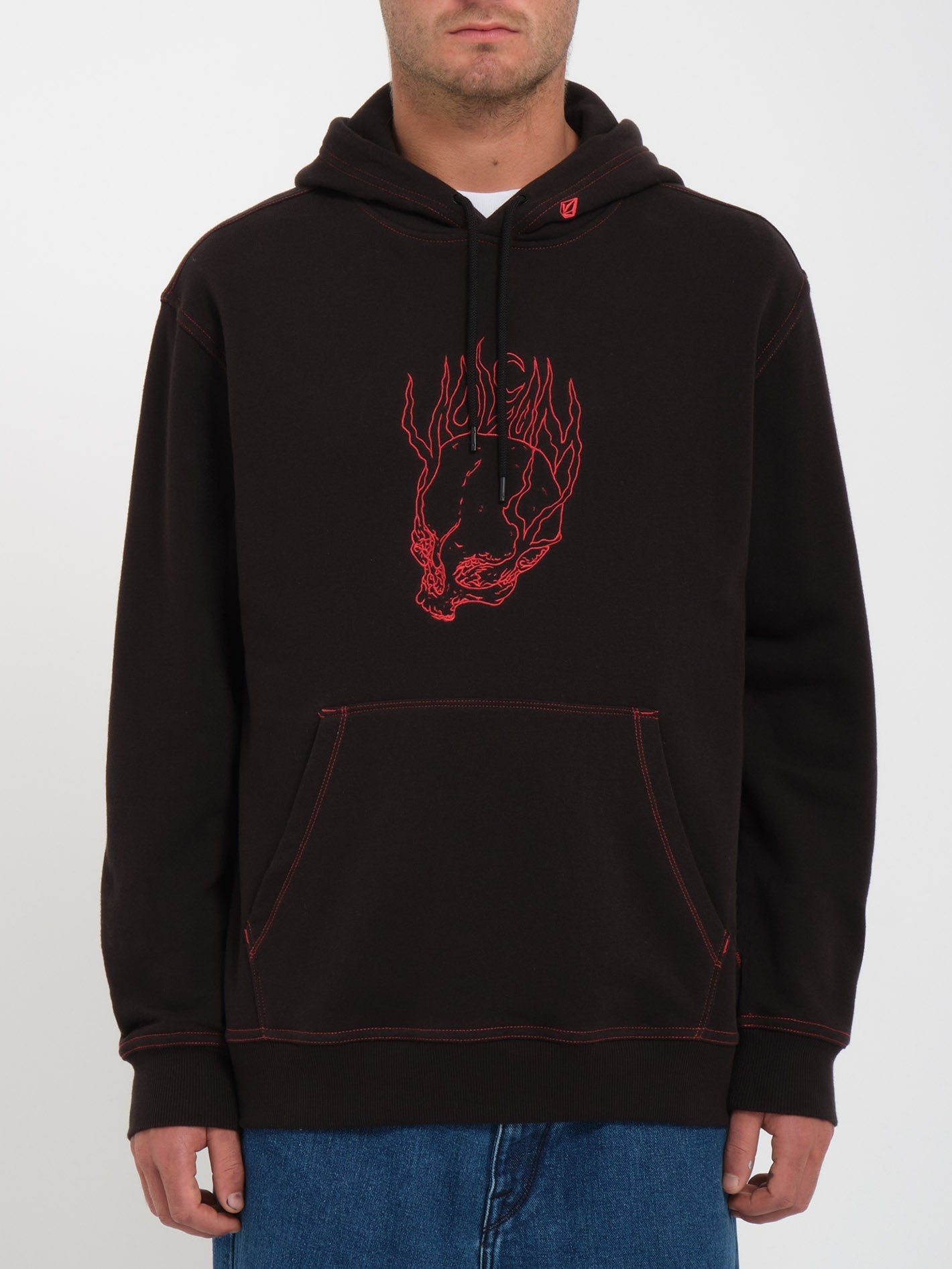 Burnher Hoodie - SCHWARZ