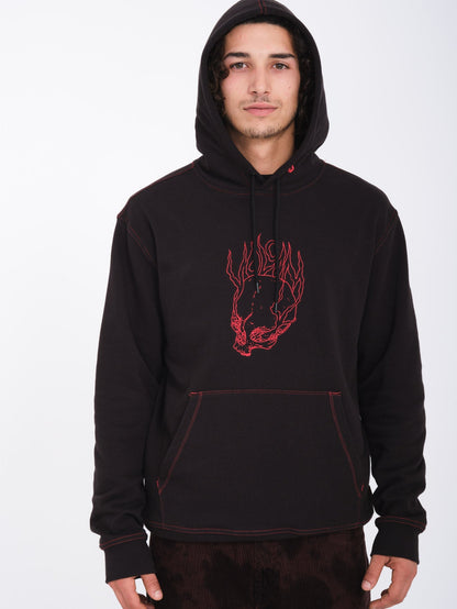 Burnher Hoodie - SCHWARZ